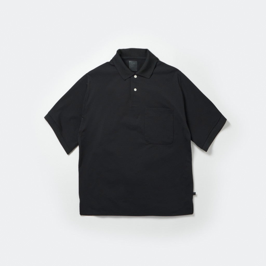 TECH POLO SHIRTS S/S #BLACK [BE-37024]