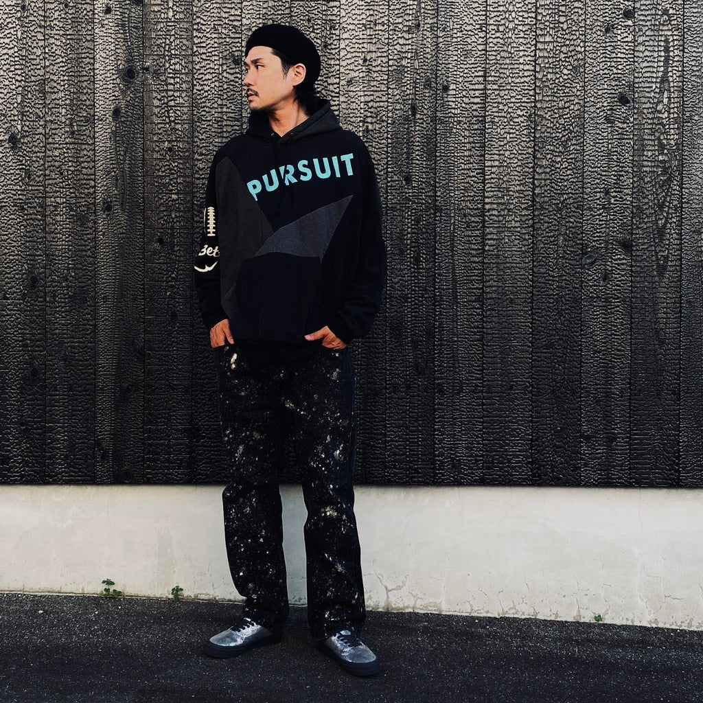 PUZZLE PARKA #BLACK [RC2662901-BLK-XL]