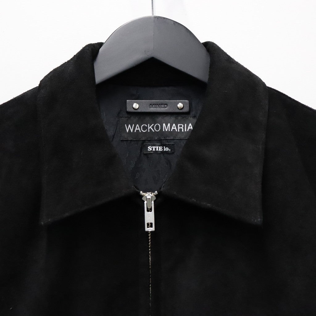 MINEDENIM | STIE lo | SUEDE LEATHER JACKET #BLACK [MDSL-WM-BL01]