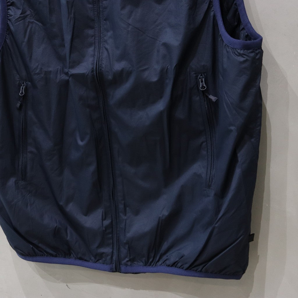 TECH REVERSIBLE WIND SHIELD VEST #NAVY [BJ-23024]