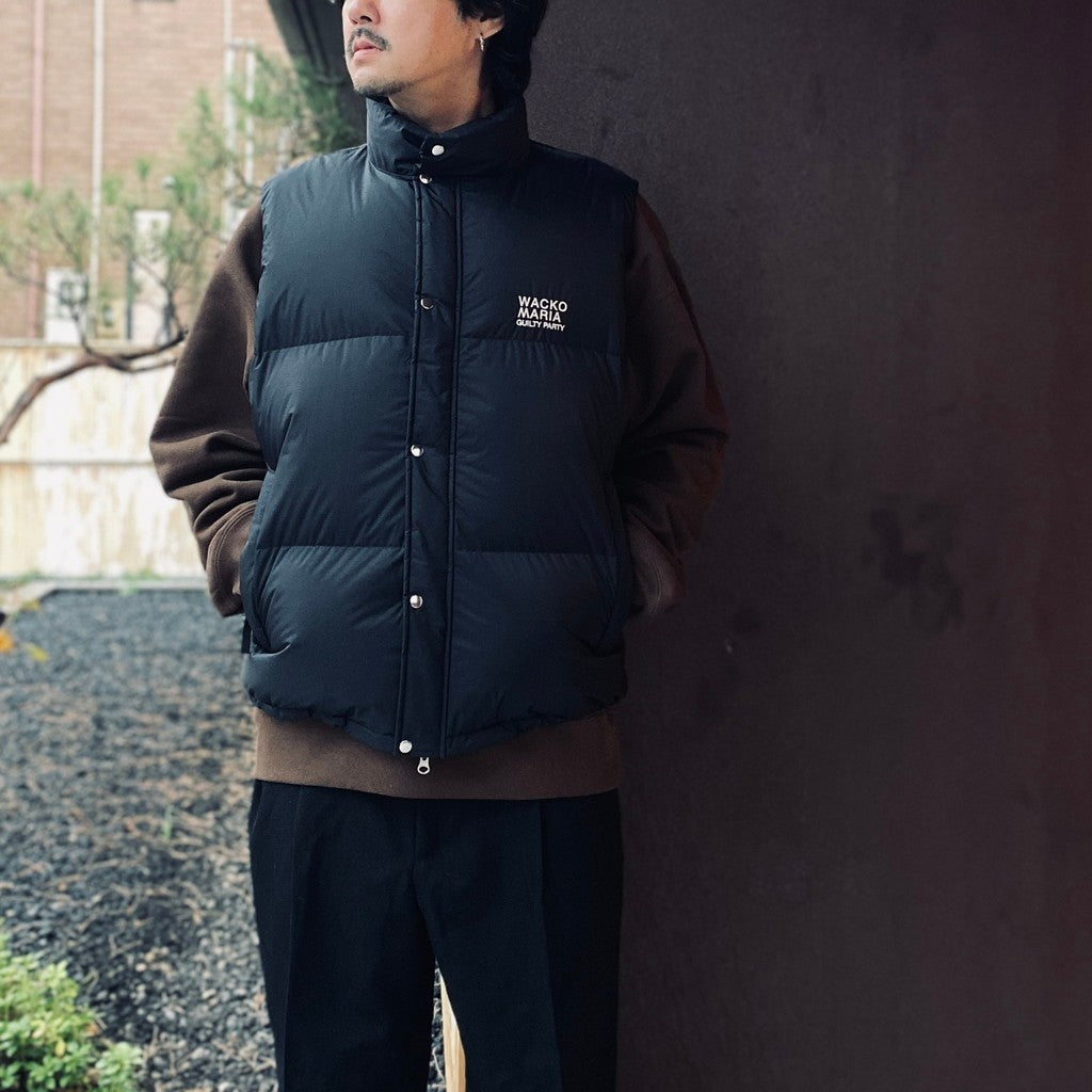 NANGA | DOWN VEST #BLACK [26FW-WMO-NA04]