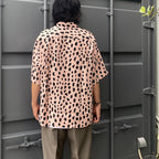 HAWAIIAN SHIRT S/S -TYPE 2- #PINK-BLACK [24SS-WMS-HI02]