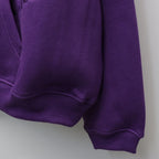 直筒連帽衫 #紫色 [FW25-SW01]
