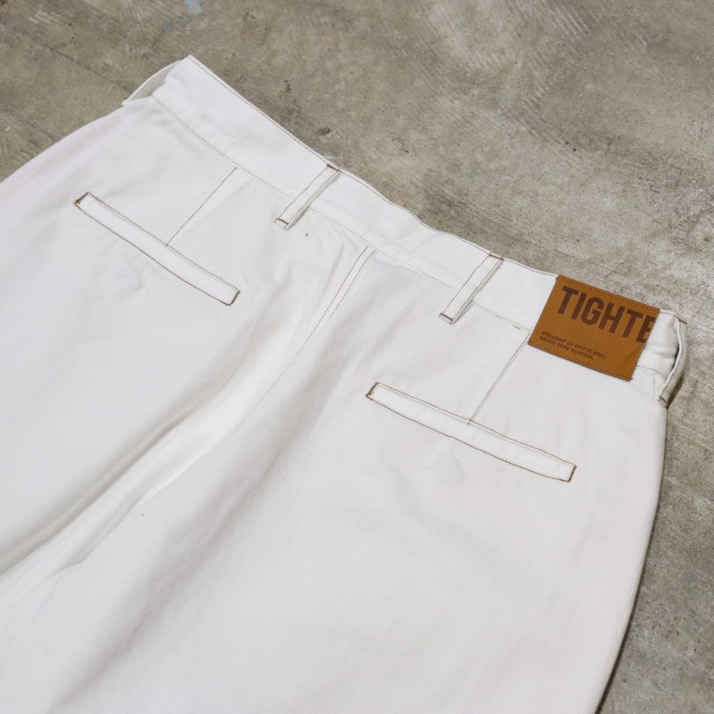 DENIM BALLOON PANTS #WHITE [FW24-B03]