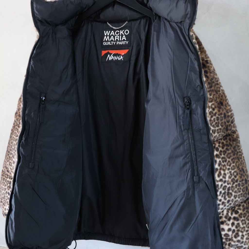 NANGA | LEOPARD FUR DOWN JACKET #BEIGE [24FW-WMO-NA06]