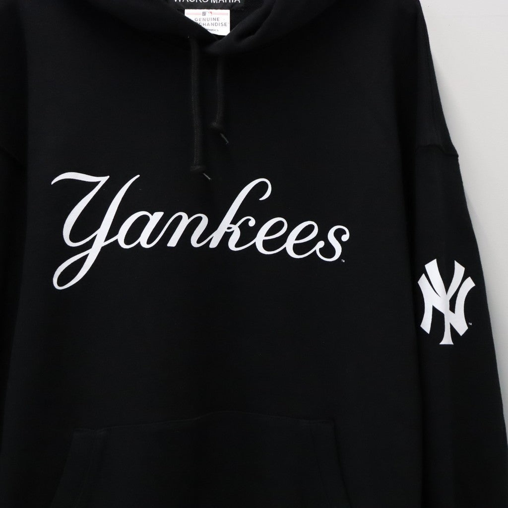 MLB | NY | HEAVY WEIGHT PULLOVER HOODED SWEAT SHIRT ( TYPE-1 ) #BLACK [MLB-WM-SS01]