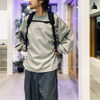 同時 | “GW-1U” CORDURA 尼龍“OUTSIDE”背包 #黑色 [GOOPI-25AW-SEP-03]