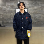 DICKIES | 豹紋連身衣 #海軍藍 [DICKIES-WM-BL05]