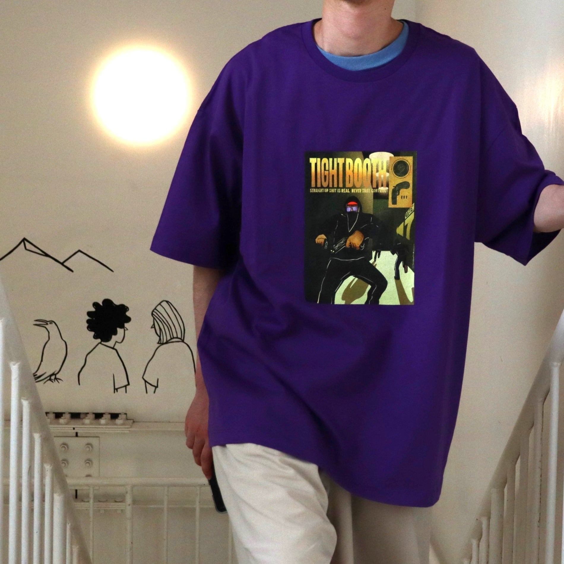 RUN S/S T-SHIRT #Purple [SU25-T09]