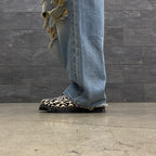 馬丁博士 | 豹紋三眼鞋 #白色 [DRMARTENS-WM-SH02]