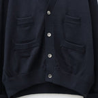 TECH KNIT CARDIGAN Brewed Protein #NAVY [BE-72026W]
