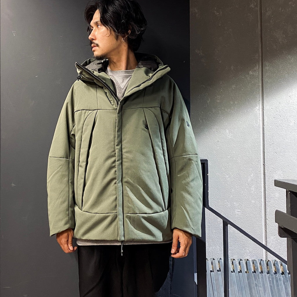 HEATING HOODED BLOUSON #FOLIAGE [MNA-LAN-06]