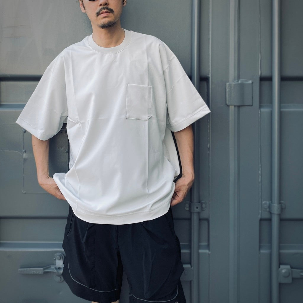 "WR-03T" 全新科技口袋T卹（科技布料）#ASH [GOOPI-25SS-MAY-01]