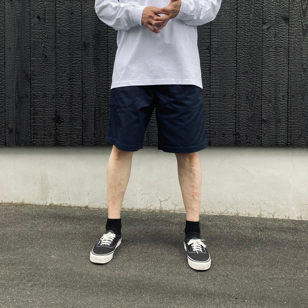 DICKIES | PLEATED SHORT TROUSERS #NAVY [26SS-WMP-DC02]