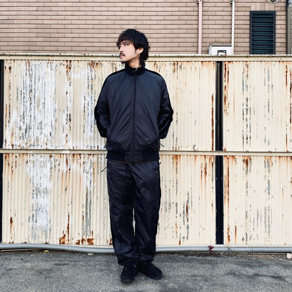 TRACK NYON DOWN JACKET & PANTS (上下セット) #BK（LINE/BLACK） [TAION-JK13JS / TAION-PT13JS]
