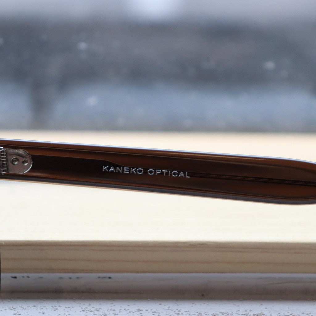 金子眼鏡 | GLASSES ( TYPE-1 ) #BROWN [KANEKO-WM-EW03]