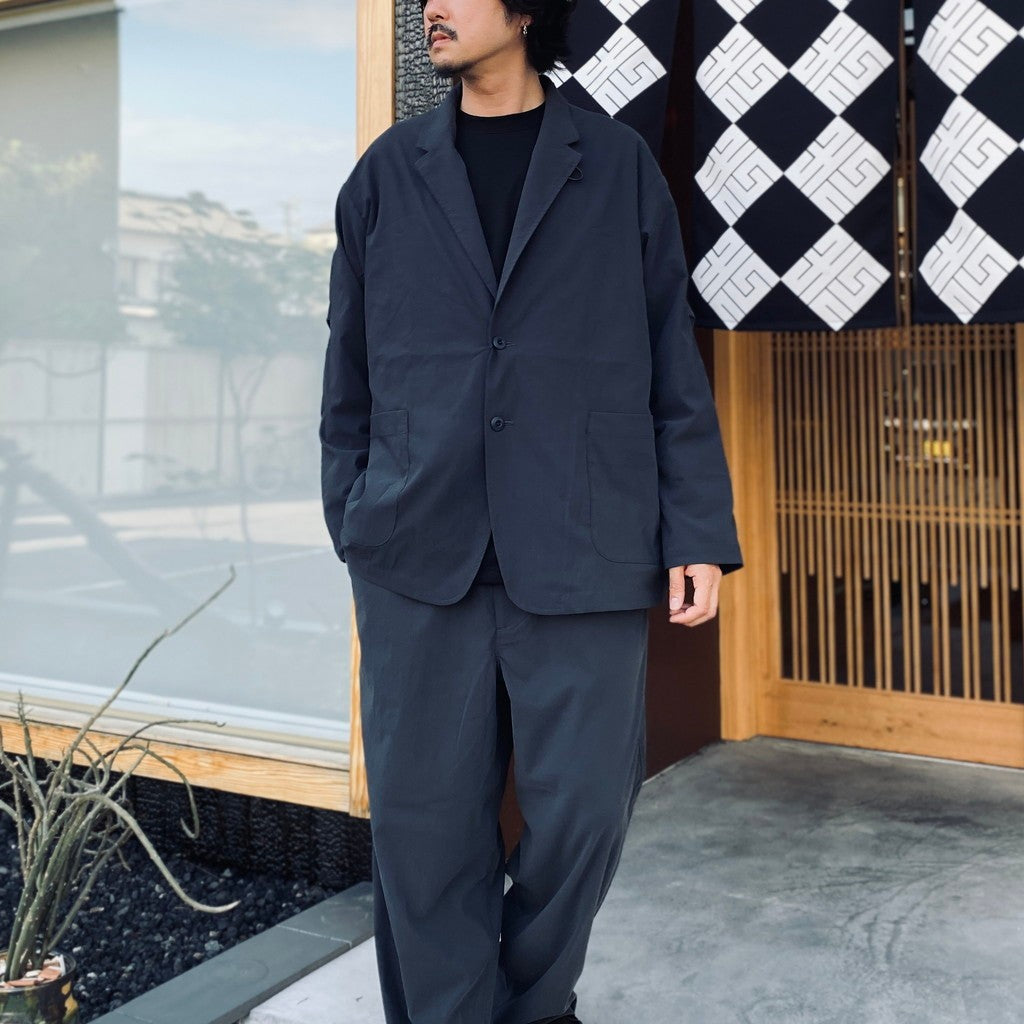TECH LOOSE LIGHT 2B JACKET & TECH LIGHT EASY TROUSERS #D.NAVY [BJ-30026W / BP-30026W]