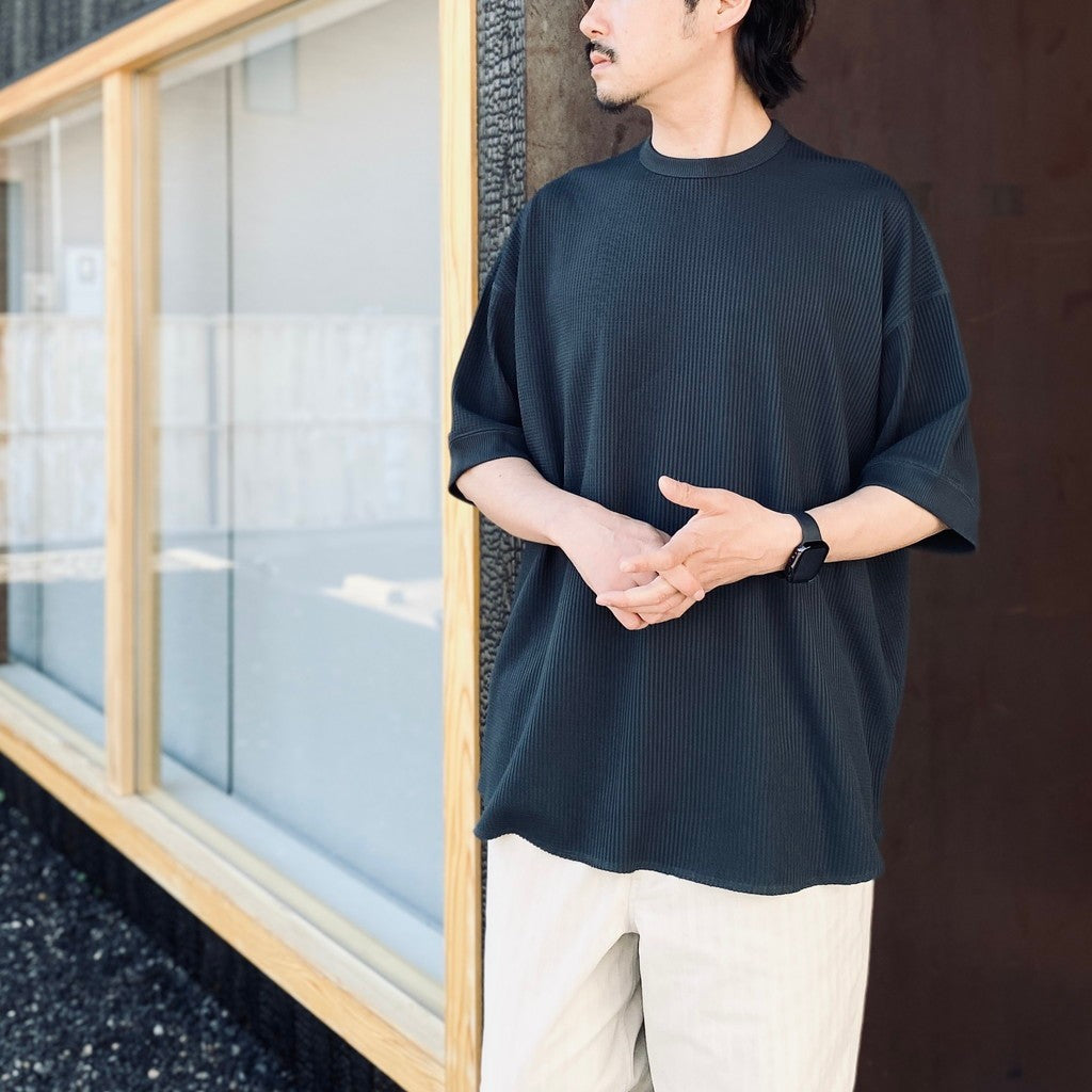 TECH THERMAL CREW S/S #INK BLACK [BE-33026]