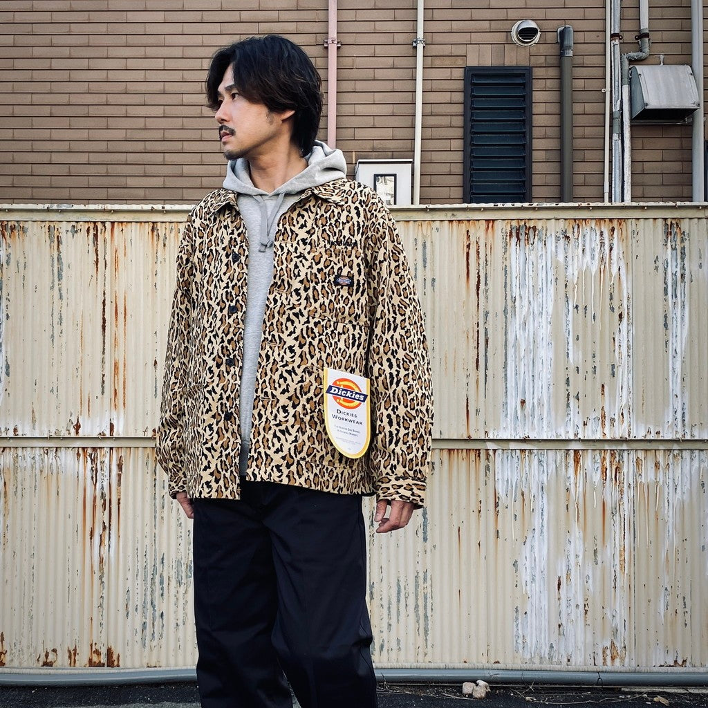 DICKIES | LEOPARD COVERALL #BEIGE [26SS-WMO-DC02]
