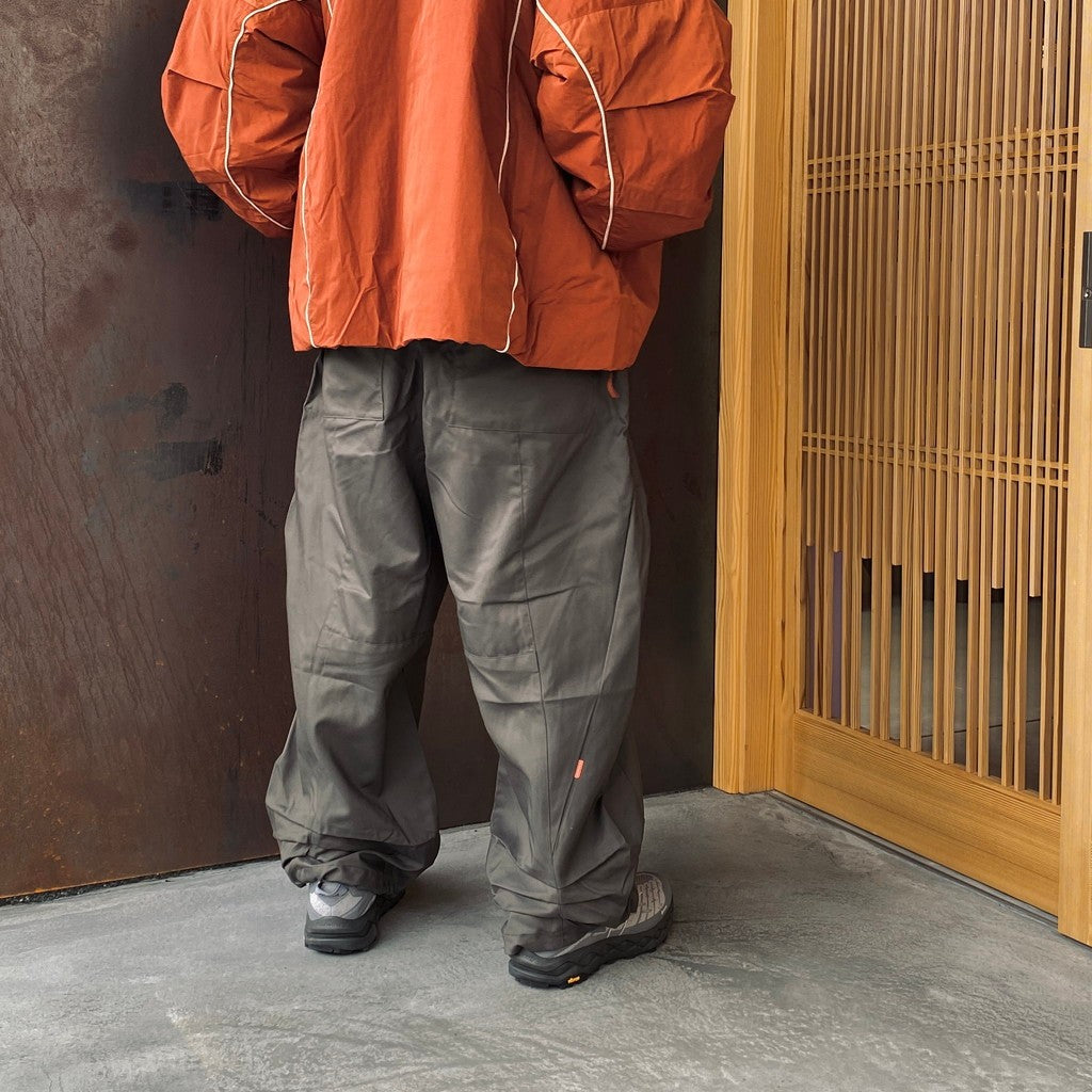 Lunar 26 - Utility Ruched Work Pants #Iron [GOOPI-26SS-FEB-01]