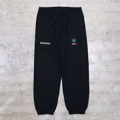 HIGHTIMES | HEAVY WEIGHT SWEAT PANTS #BLACK [HIGHTIMES-WM-SP04]