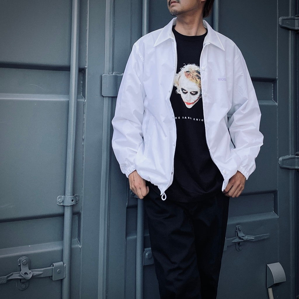 THE DARK KNIGHT TRILOGY | COACH JACKET ( TYPE-1 ) #WHITE [TDKT-WM-BL01]