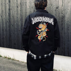 OMBRE CHECK OPEN COLLAR SHIRT L/S ( TYPE-1 ) #GRAY [26SS-WMS-OC11]