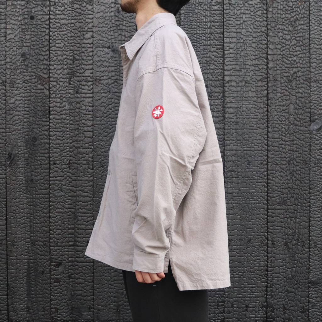 WELT POCKETS BIG SHIRT #GREY [CES27SH04]