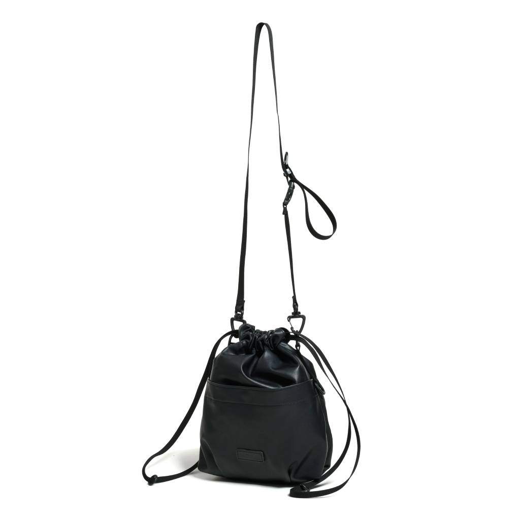 DRAW STRING BAG (LE) #BLACK [BCL-114]