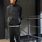 TECH SWEAT STAND ZIP-CARDIGAN #CHARCOAL [BE-54024W]