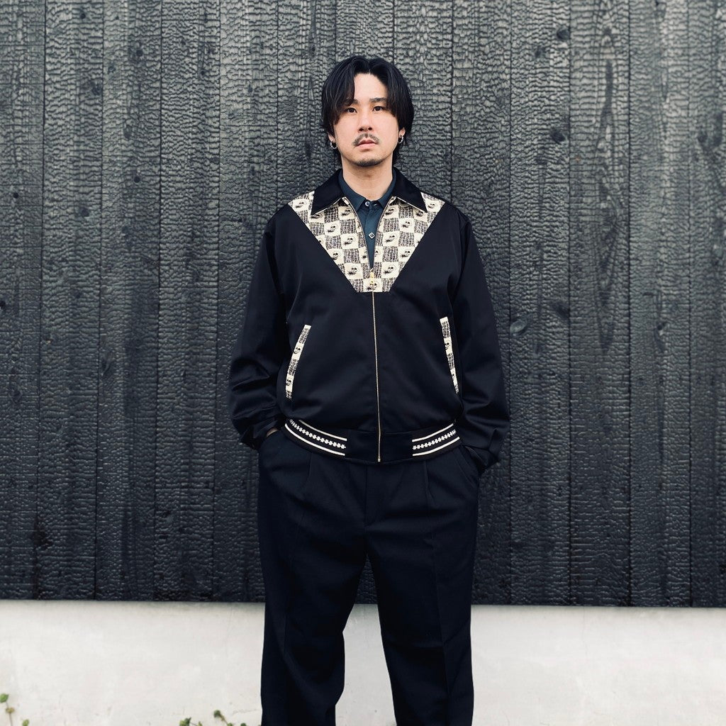 WOLF'S HEAD | 50'S JACKET -A- ( TYPE-1 ) #BLACK [WOLFSHEAD-WM-BL20