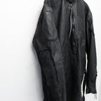 Rustic Edged Easy Rider's (VEGETABLE TANNING PIG LEATHER) #BLACK [M-P1-LW3]