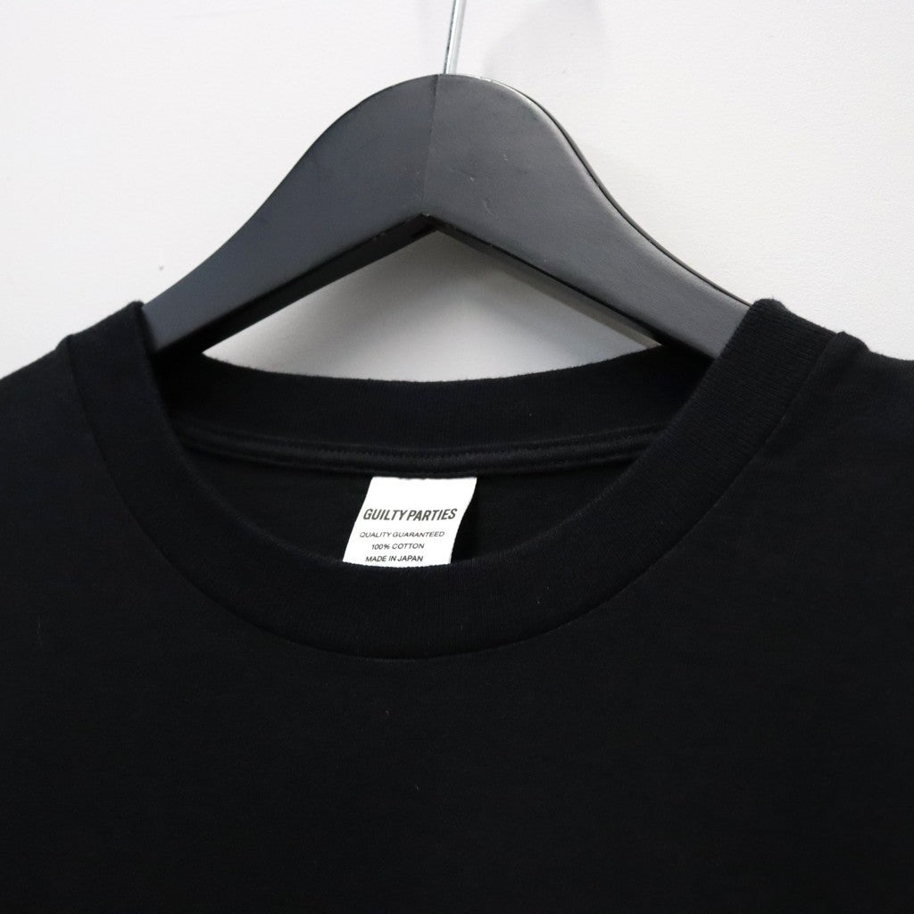 WASHED HEAVY WEIGHT CREW NECK T-SHIRT ( TYPE-14 ) #BLACK / GREEN [26FW-WMT-WT17]