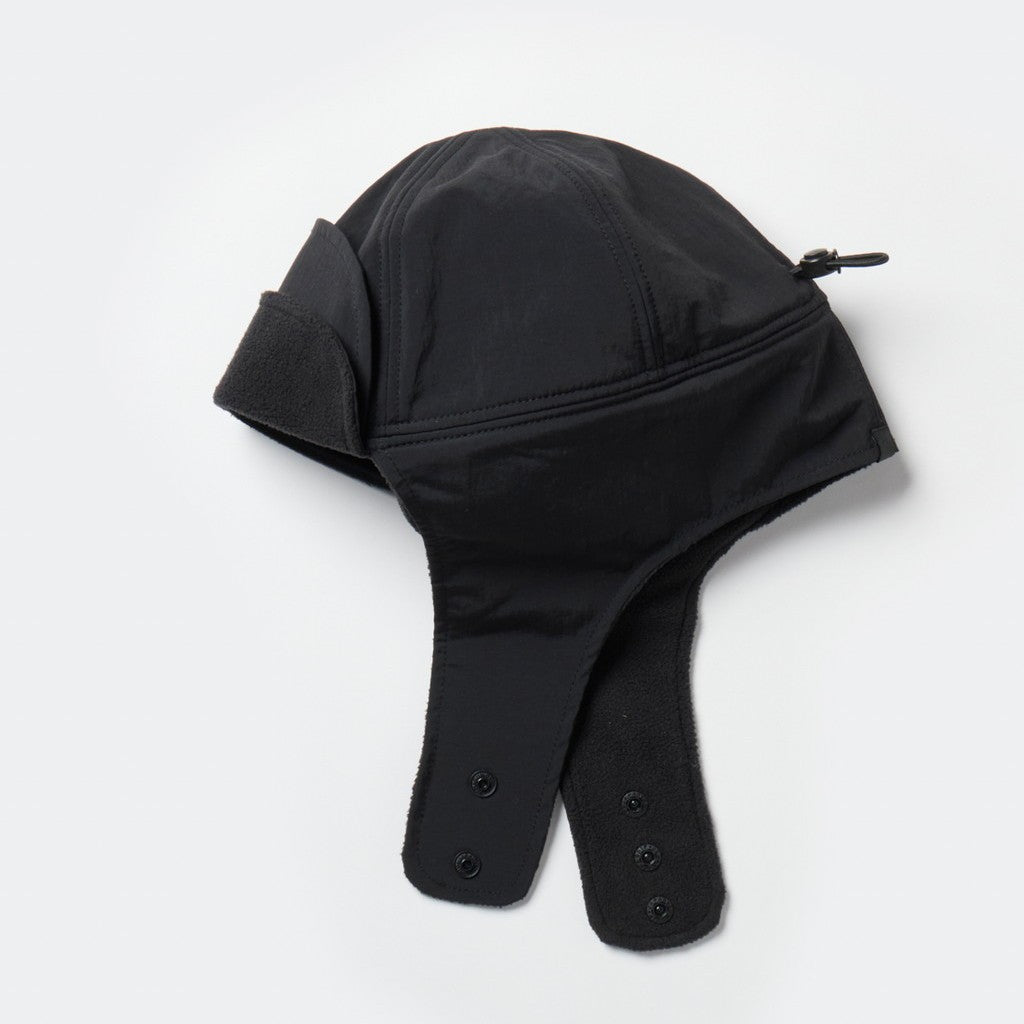 科技抓絨飛行帽 #黑色 [BC-55024W]