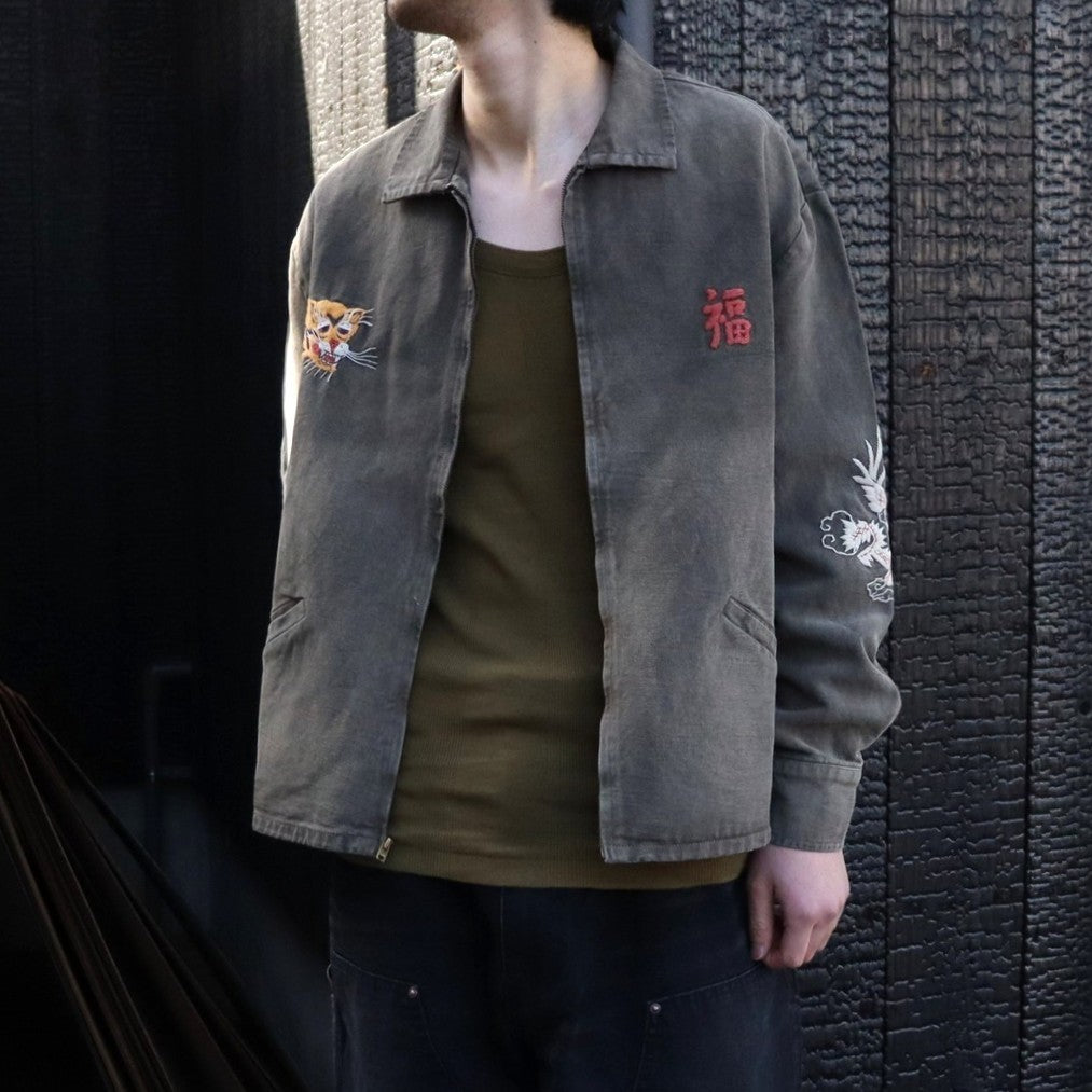 VIETNAM JACKET AGED #BLACK [BW261-VJ] - cocorozashi 三重県四日市市