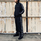 E LOGO TRACK PANTS #Black [25FW_B02]