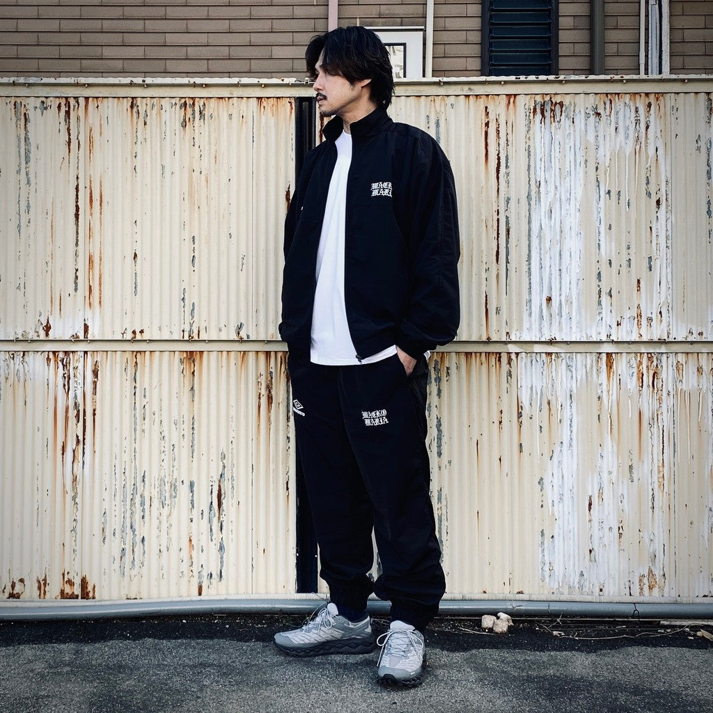 UMBRO | TRACK PANTS ( TYPE-1 ) #BLACK [26SS-WMO-UB02]