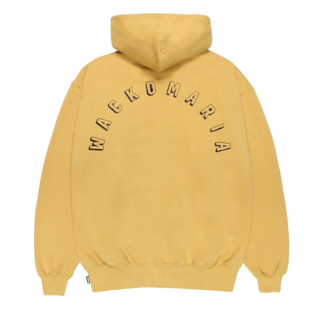 MIDDLE WEIGHT PULLOVER HOODED SWEAT SHIRT #YELLOW [26SS-WMC-SS07