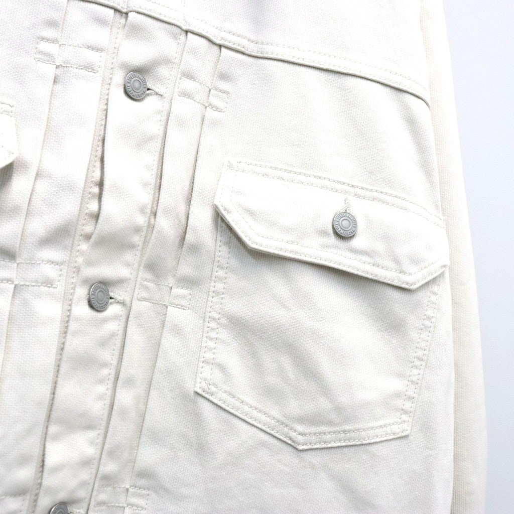 TRUCKER JACKET #IVORY [26FWE-WMO-BL05]