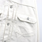 TRUCKER JACKET #IVORY [26FWE-WMO-BL05]