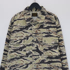 虎紋迷彩軍用襯衫（2型）#米色 [25FWE-WMO-ML06]