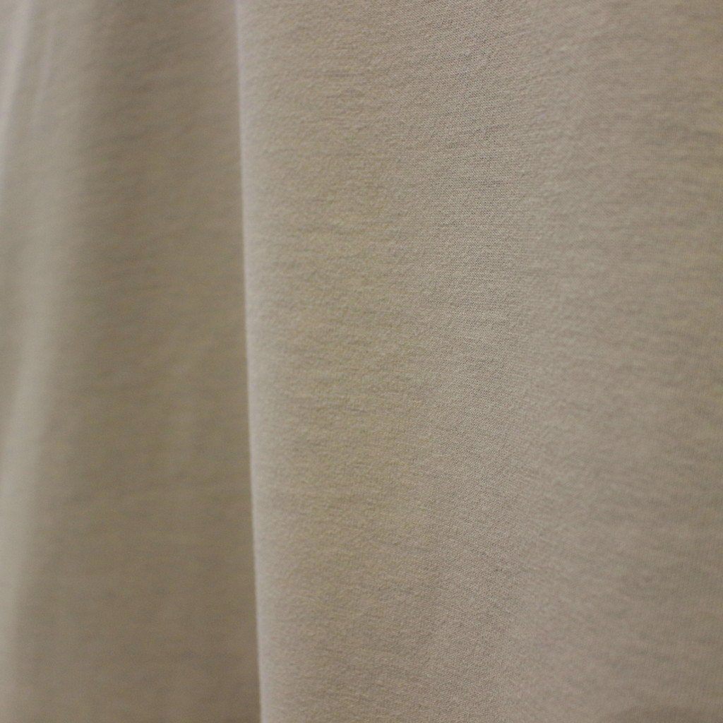 TECH DRAWSTRING L/S TEE #BEIGE [BE-40025]