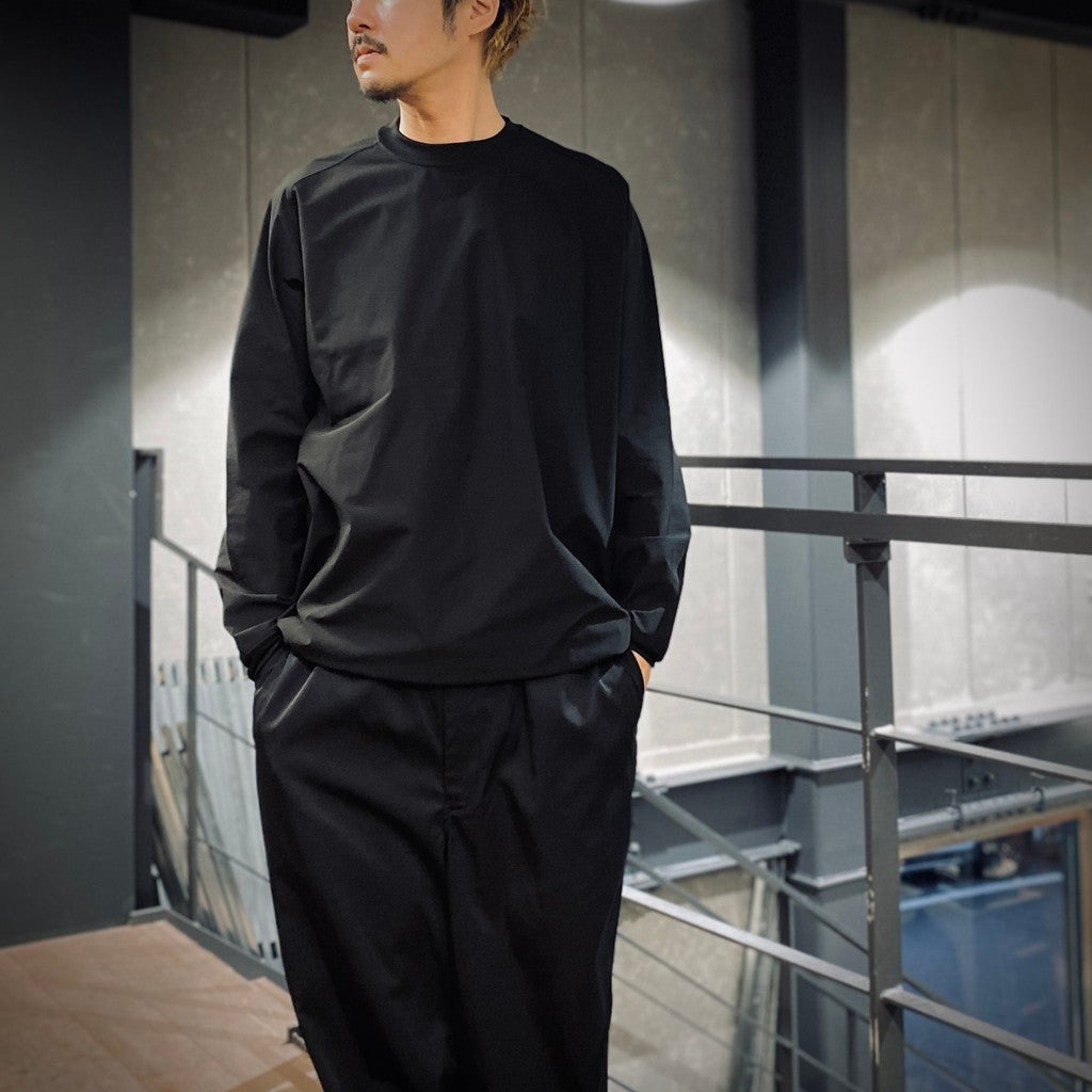 TECH LIGHTWEIGHT L/S TEE #BLACK [BE-30025]