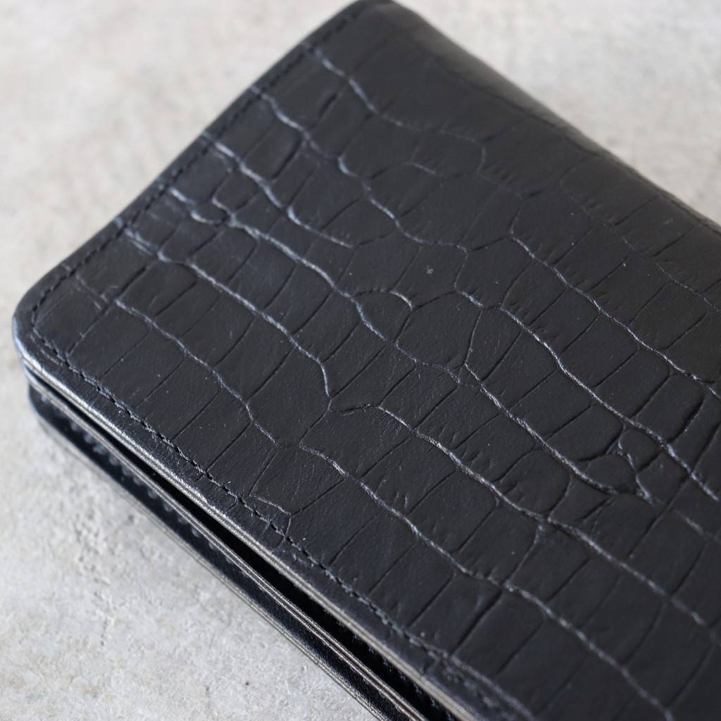 SPEAK EASY | LONG WALLET ( TYPE-2 ) #BLACK [24FW-WMA-WL02]