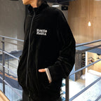 VELVET TRACK JACKET ( TYPE-2 ) #BLACK [24FWE-WMO-TJ02]