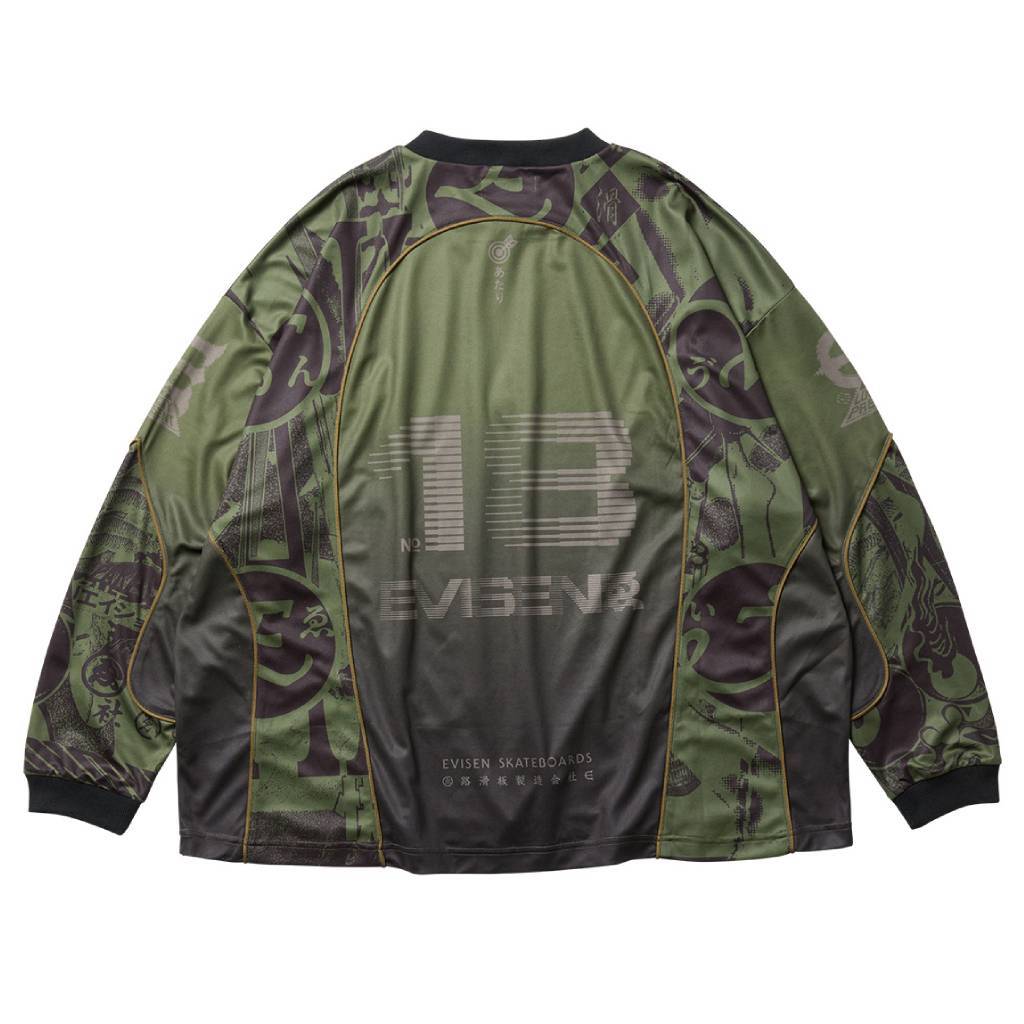 PHEASANT MOTO JERSEY #Olive/Black [26SS-SW07]
