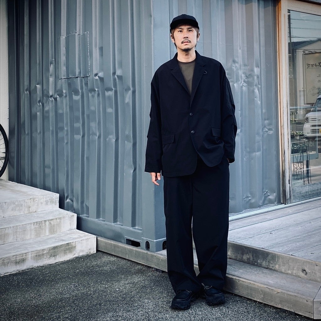 TECH LOOSE 2B JACKET RIPSTOP #BLACK [BJ-30025W] – cocorozashi