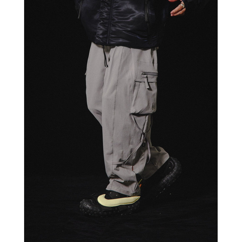 TBPR | “GMT-01P”圖工褲#淺灰 [GOOPI-23AW-DEC-TBPR-04]