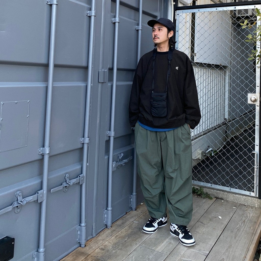 LEVITATION WIND SHIRT #BLACK [24SS-JK02]