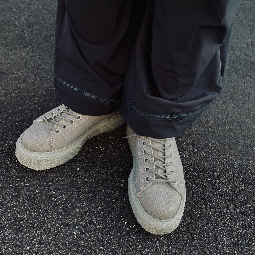WX-P1 Zip-Extentsion Wide Trousers #D-Gray [GOOPI-26SS-MAY-01]